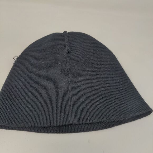 Broner Men's Beanie Hat Black Size OSFM 100% Cotton Flames Graphic - Picture 9 of 11